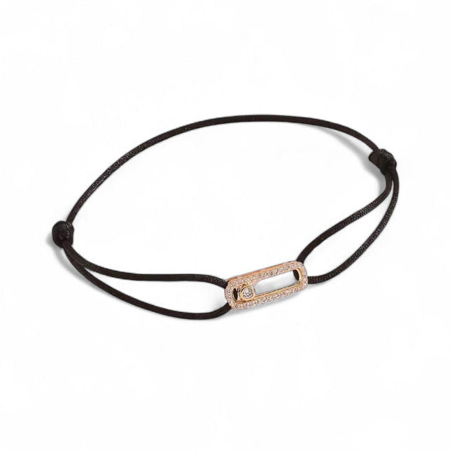 Damor Bracelet - schwarz/Gold