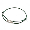 Damor Bracelet - Dark Green/Silber
