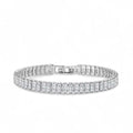 Rechteck tennis Armband